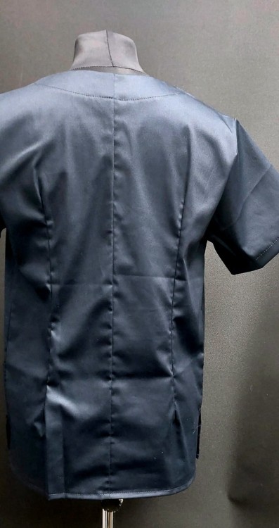 GRANAT CIEMNY bluza medyczna COMFORT (tkanina)