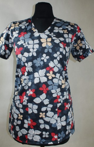 CZERWONE PŁATKI bluza medyczna