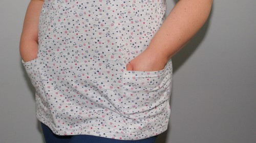 SZARE SERDUSZKA bluza medyczna