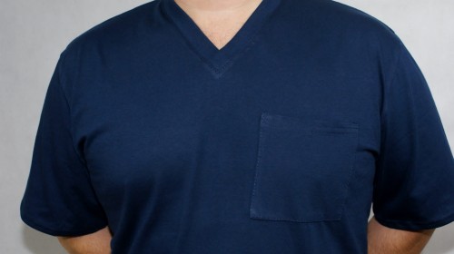 MĘSKA GRANATOWA bluza medyczna