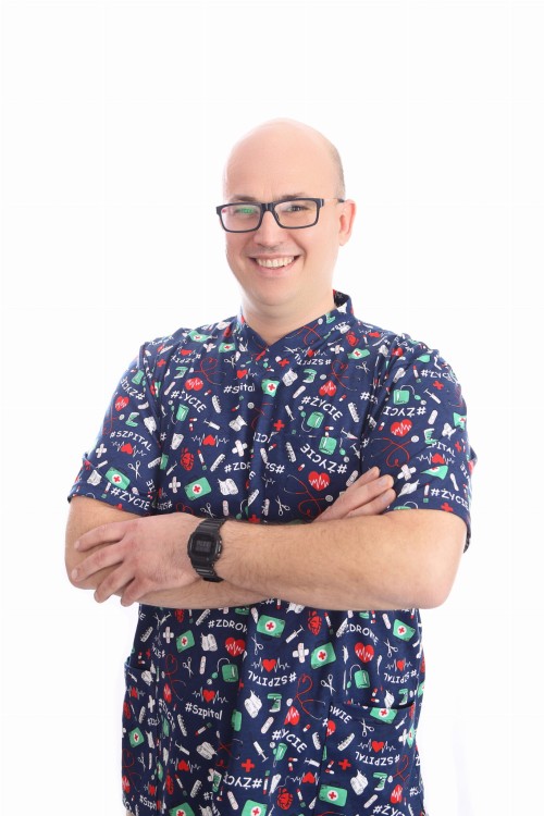 MĘSKA ZDROWIE bluza medyczna