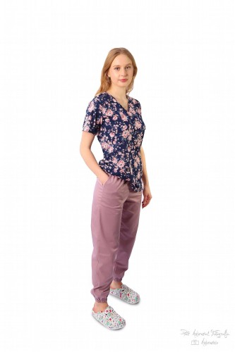 RÓŻE bluza medyczna