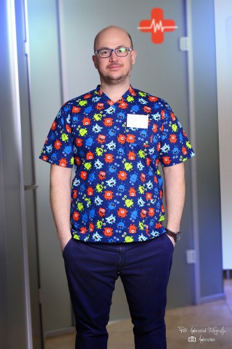 MĘSKA POTWORKI bluza medyczna