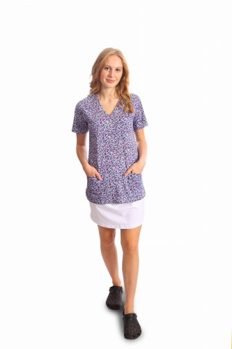 BIAŁA spódnica medyczna