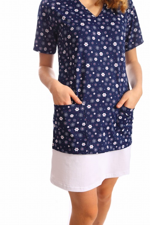 BIAŁA spódnica medyczna