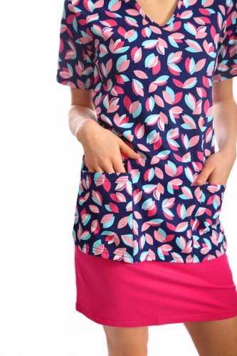 FUKSJA spódnica medyczna