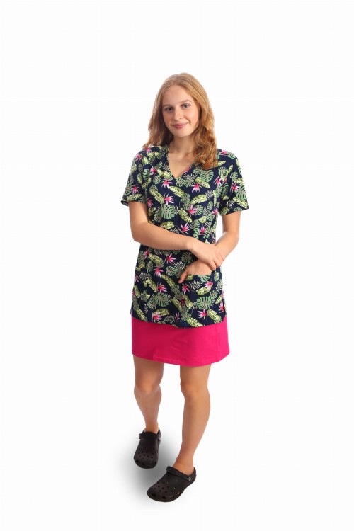 FUKSJA spódnica medyczna