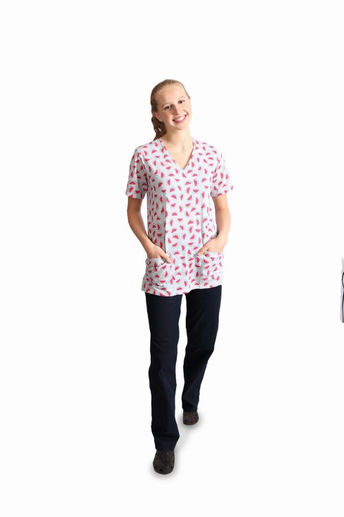 GRANAT CIEMNY spodnie medyczne BOJÓWKI