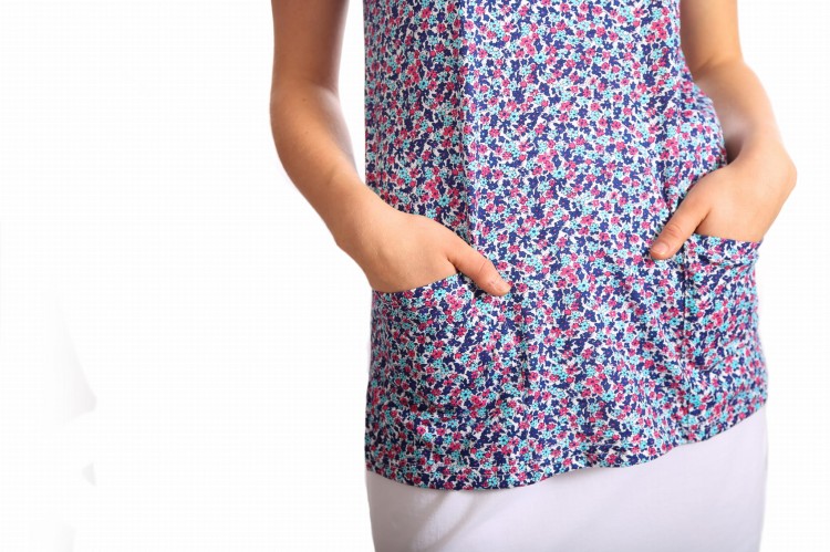 SZARA spódnica medyczna