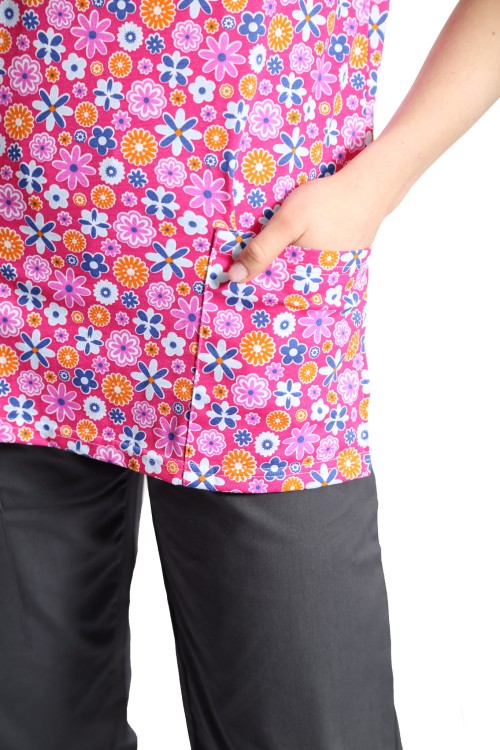 GRAFITOWE spodnie medyczne BOJÓWKI