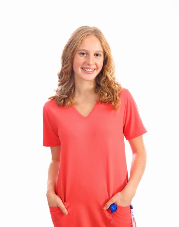 KORAL sukienka medyczna