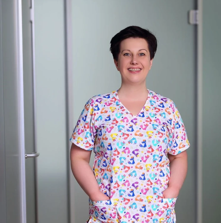 LISICE sukienka medyczna