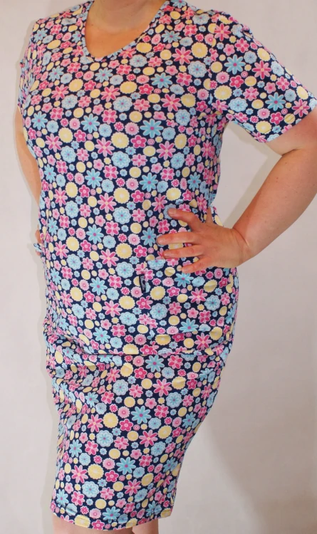 WIOSNA sukienka medyczna