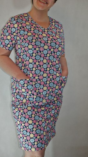 WIOSNA sukienka medyczna