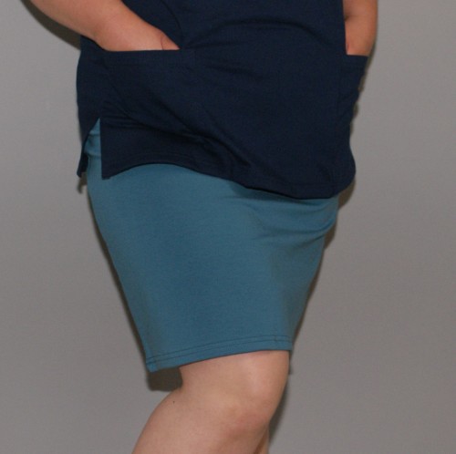 MORSKA ZIELEŃ spódnica medyczna