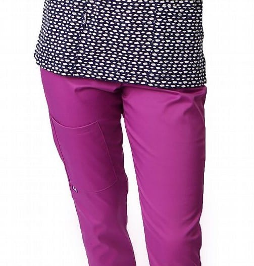 FIOLECIK spodnie medyczne BOJÓWKI