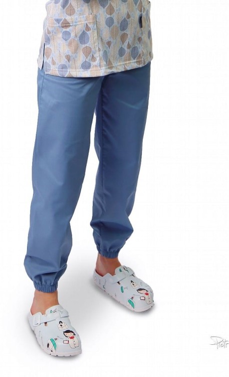 MORSKIE spodnie medyczne JOGGERY