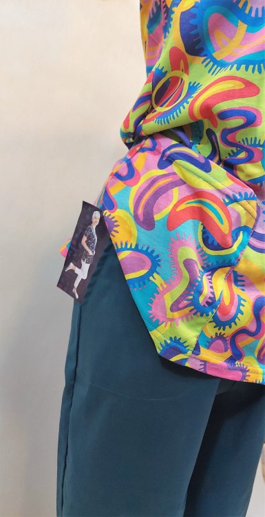 BUTELKOWA ZIELEŃ spodnie medyczne JOGGERY