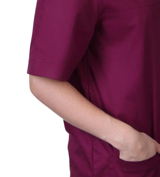 FIOLET bluza medyczna SHORT (tkanina)