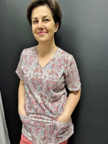 PERSKI ORNAMENT bluza medyczna