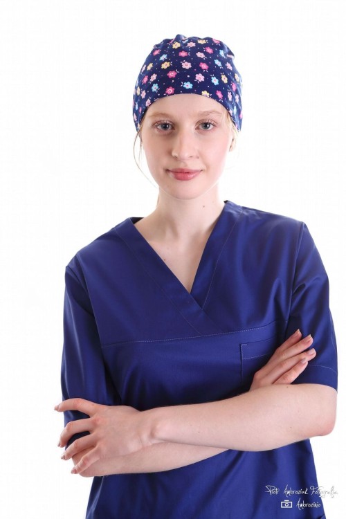 GRANAT bluza medyczna BASIC (tkanina)