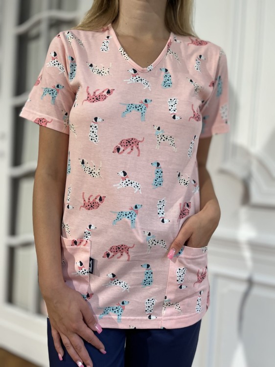 DALMATYŃCZYK MORELA bluza medyczna