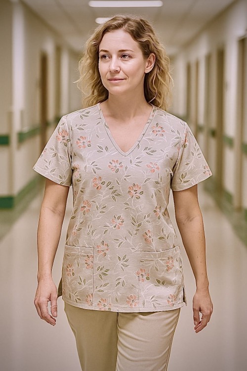 NA SZARO bluza medyczna