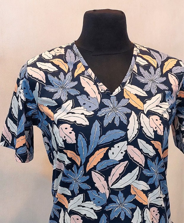 NIEBIESKI BANANOWIEC sukienka medyczna