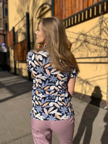 BANANOWIEC NIEBIESKI bluza medyczna