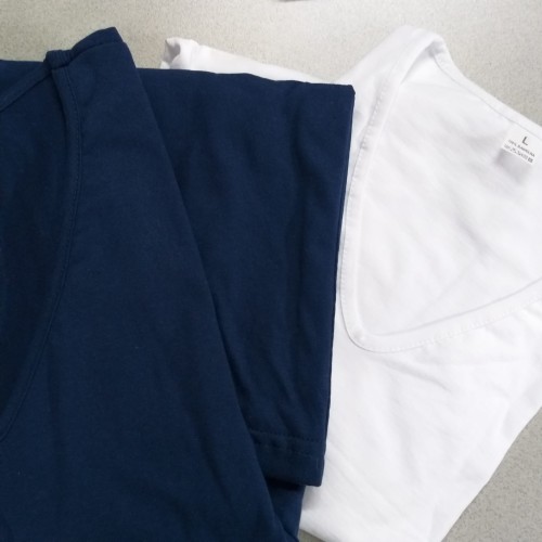 GRANATOWA bluza medyczna